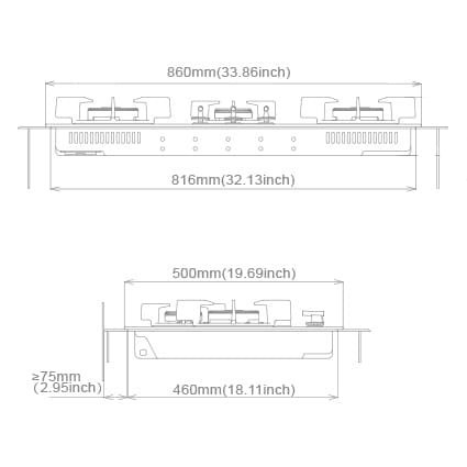 FOTILE Kompor Tanam 3 Tungku GDG86316 - HOB BUILT-IN GAS