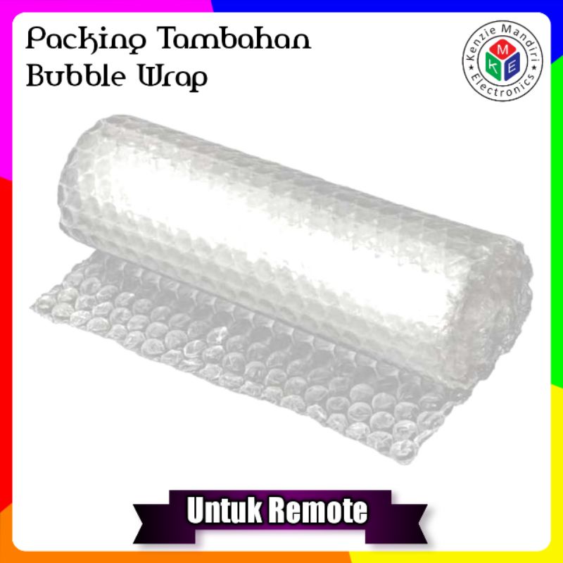 

Packing Tambahan Extra Bubble Wrap