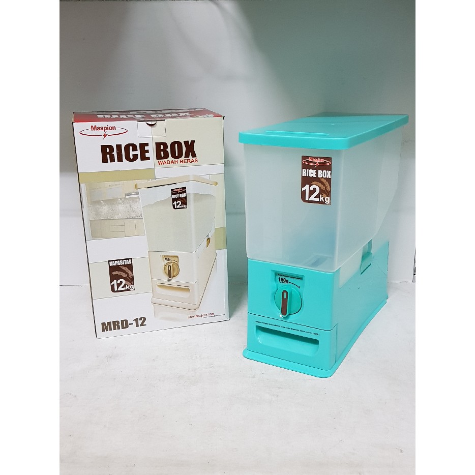 Jual Rice Box Maspion MRD-12 ( 12 Kg ) / Tempat Beras / Box Beras ...