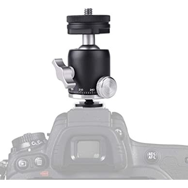 Ballhead mini with hotshoe holder for Kamera Mirrorless