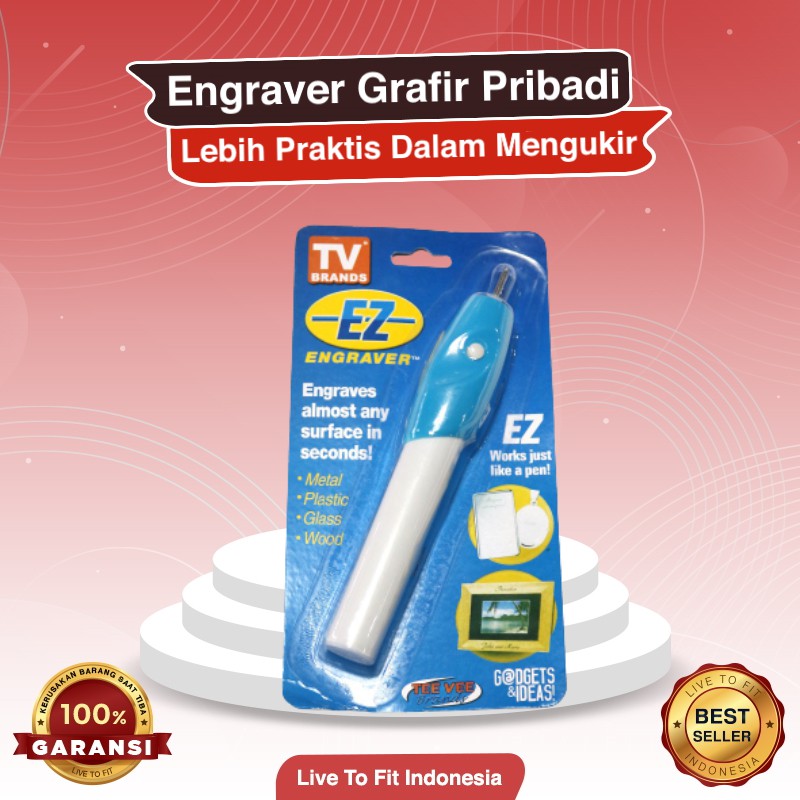 Import (COD) Alat Engrave It Pen Pahat Ukir Kayu Piring Akrilik Besi Kaca Elektrik GRATIS ONGKIR COD