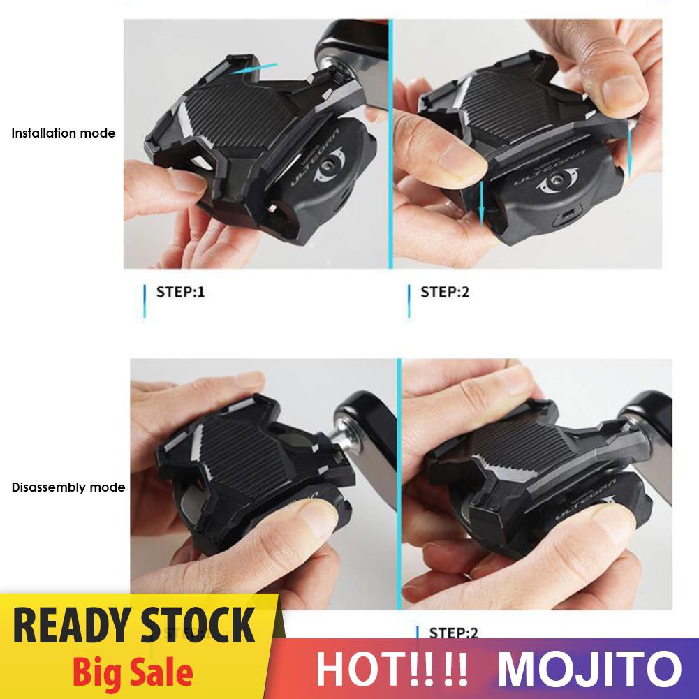 1 Pasang Adapter Pedal Sepeda Tanpa Klip Untuk Shimano Spd Look Keo