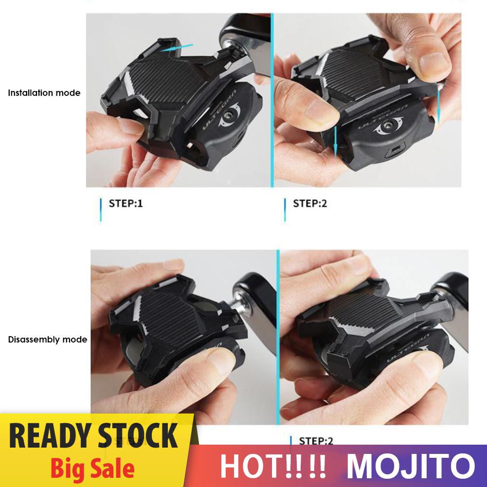 1 Pasang Adapter Pedal Sepeda Tanpa Klip Untuk Shimano Spd Look Keo