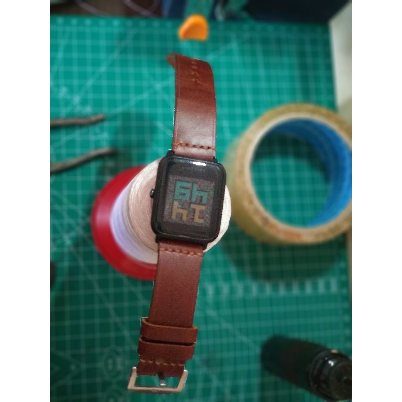 amazfit bip a1608 leather strap