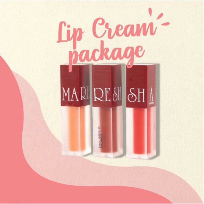 Lip matte package by Maresha Cosmetics