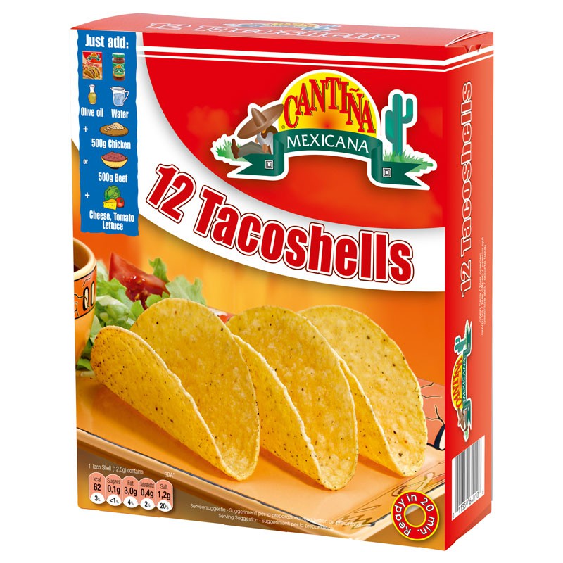 

CANTINA 12 TACOSHELLS 150 GR
