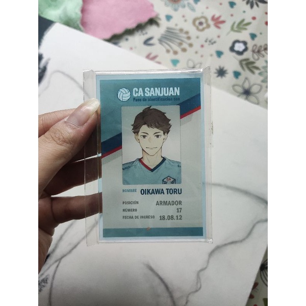 Acrylic Card Haikyuu - Oikawa by rimumu