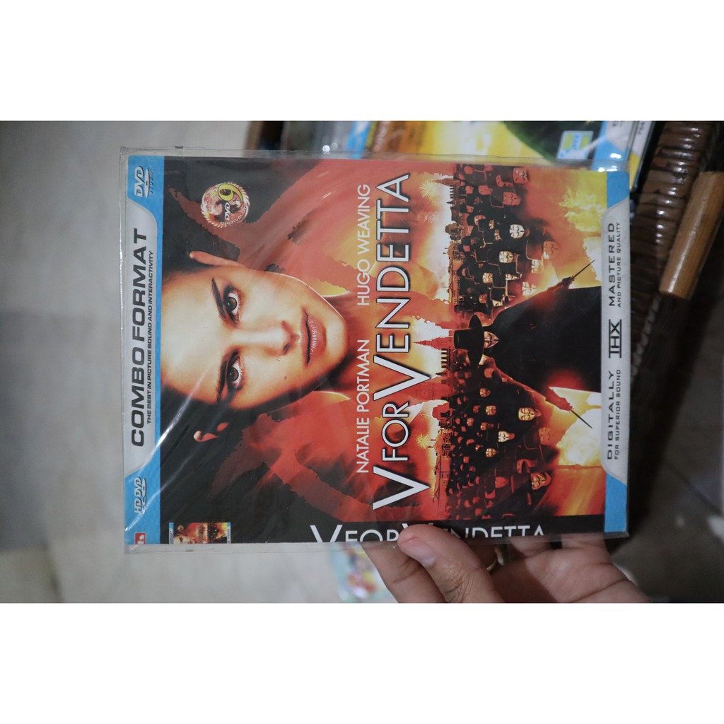 DVD (Preloved) V FOR VENDETTA
