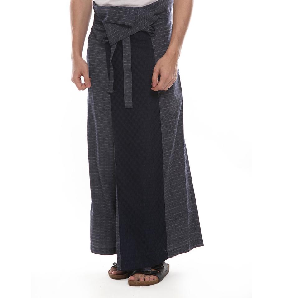 {BHS.21Jl22o} Celana Sarung Pria Reguler Sharoeng Al Teza-Navy