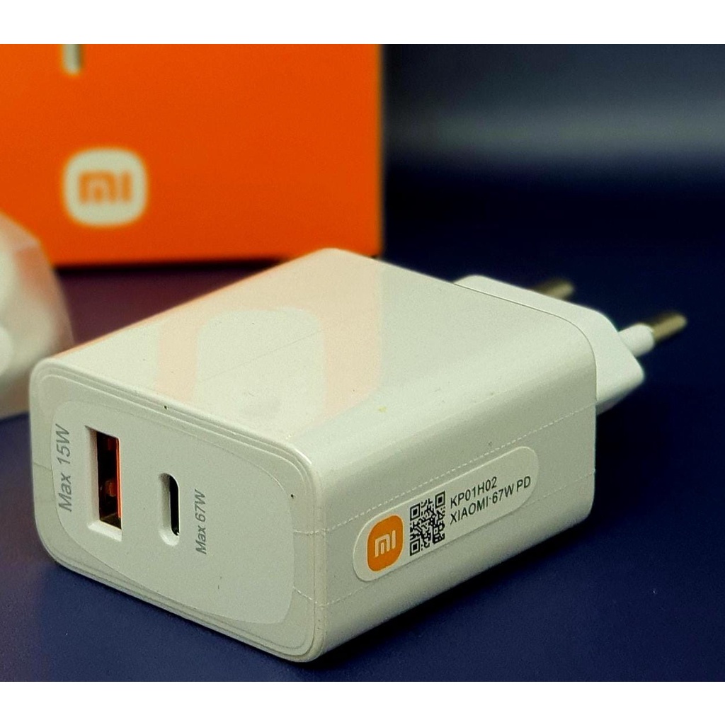 Xiaomi USB Charger 67W 67 Watt Laptop Android iOS PD USB-C type-C MDY-12-EF MDY-10-EX