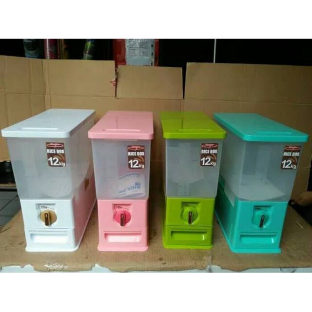 Rice Box Maspion MRD 12 Kg Tempat Penyimpanan Beras