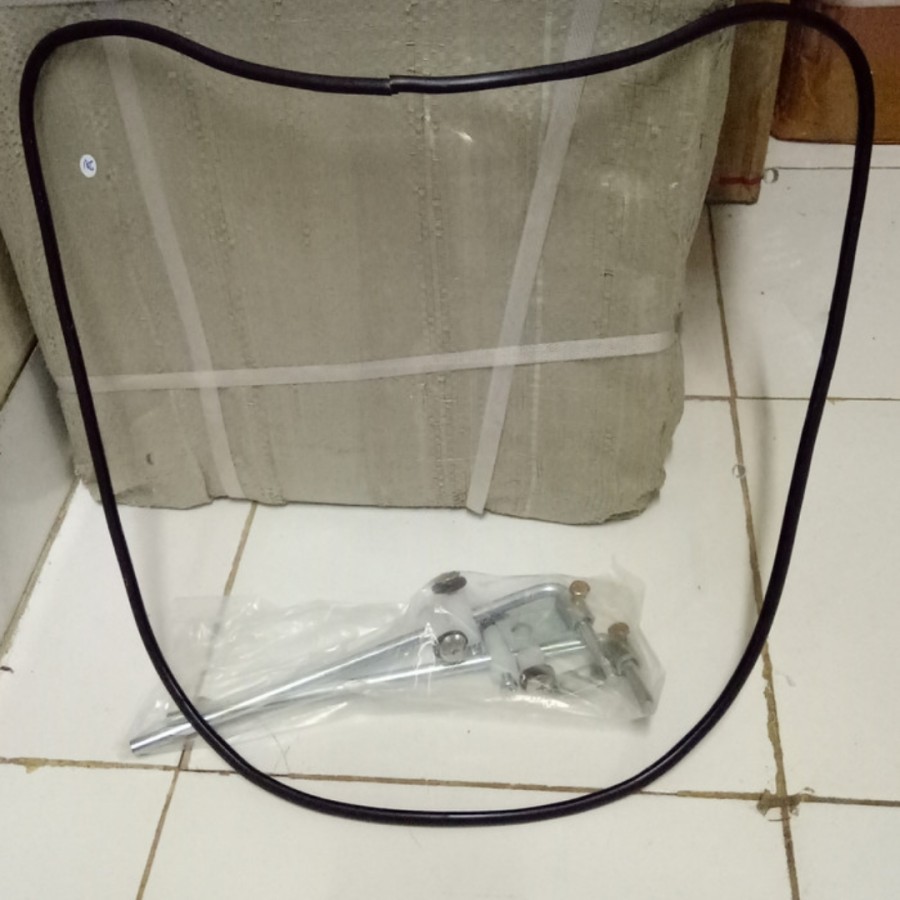 Visor Windshield Tameng Angin Universal Adjustable Winsil Visor Semua Motor Elegant Aksesoris