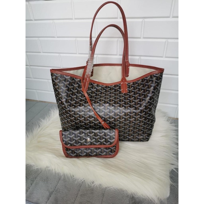 TAS TOTE FASHION WANITA IMPORT / GOYARD SAINT LOUIS