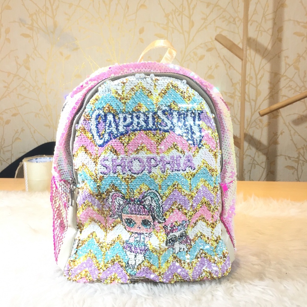 Tas sekolah anak Sequin | SB LOL Pretty