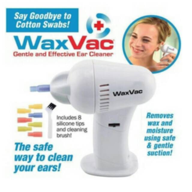 WAXVAC EAR CLEANER VACUUM PEMBERSIH KOTORAN TELINGA