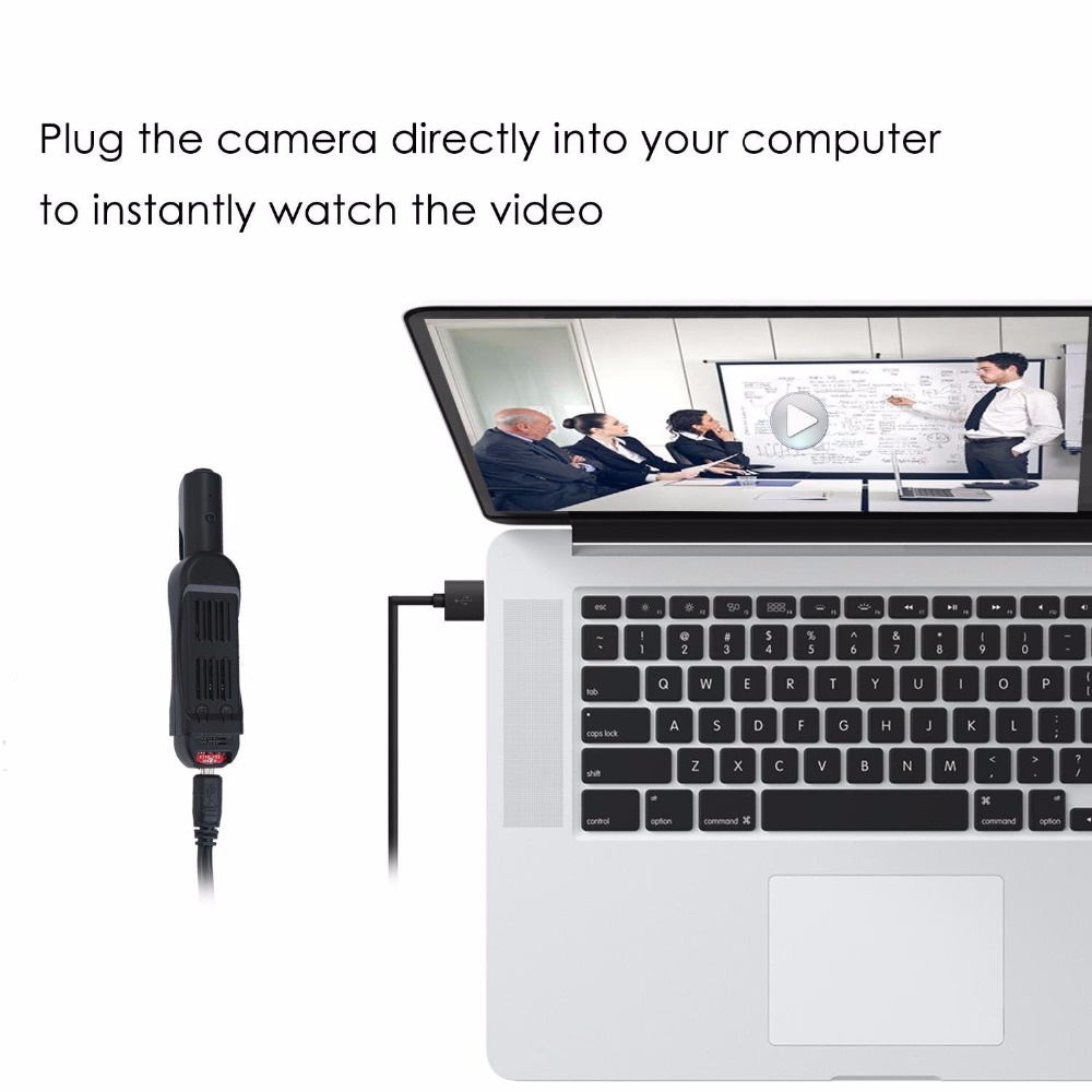 Spy Camera Action Kamera Meeting Rapat Recorder Mini DV Cam Recorder Kecil Small Portable Full HD 1080P Ringan Tersembunyi Kamera saku Klip Pulpen Pena Wartawan Blogger Influencer Arsmundi Kamera Pengintai Spy Camera Bentuk Pulpen Clip 1080P  T189