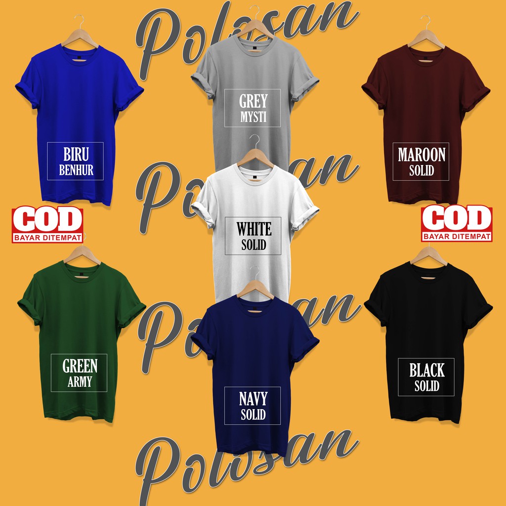 kaos polos pabrikan distro 30s