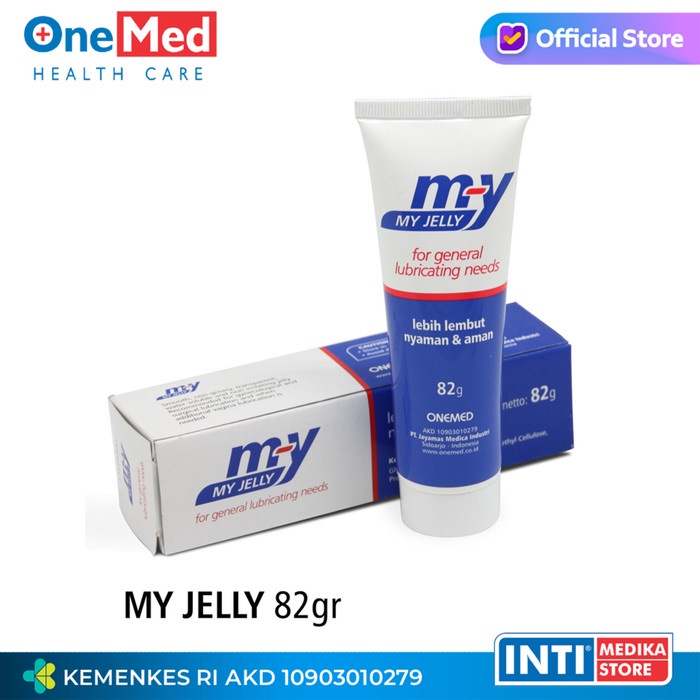 Onemed - My Jelly 82Gr Pelumas Lubricating Gel Lubricant Gel #98