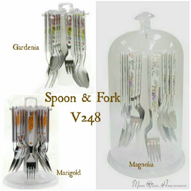 MQH- original vicenza sendok garpu set V248