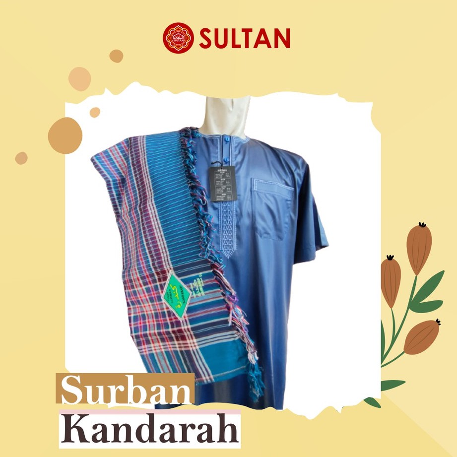 Sorban Tenun KandarahSurban Sorban Kandarah Panjang Rida Premium Surban Murah