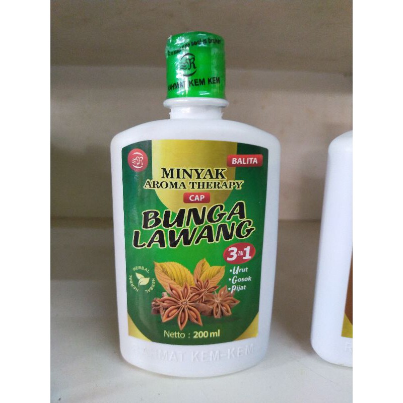 

Minyak Oles Cap Bunga Lawang 200ml