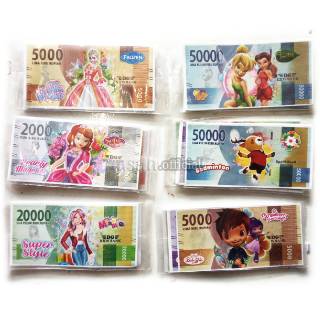  Uang mainan Anak  duitan Karakter Besar Money toys DO2000 