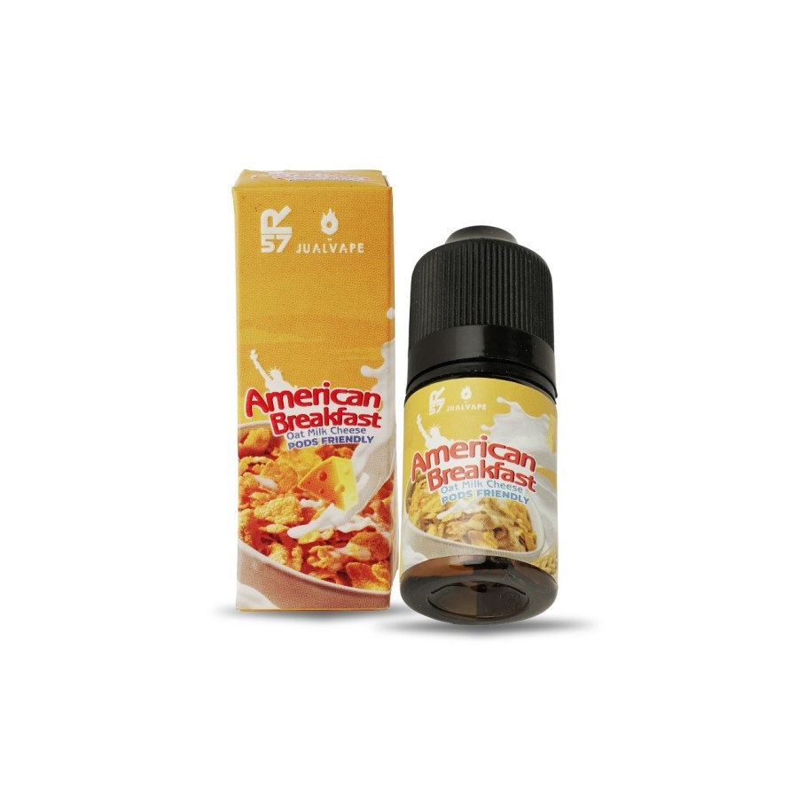 R57 American Breakfast V4 Pods Friendly 30ML 14Mg by R57 Berpita Cukai