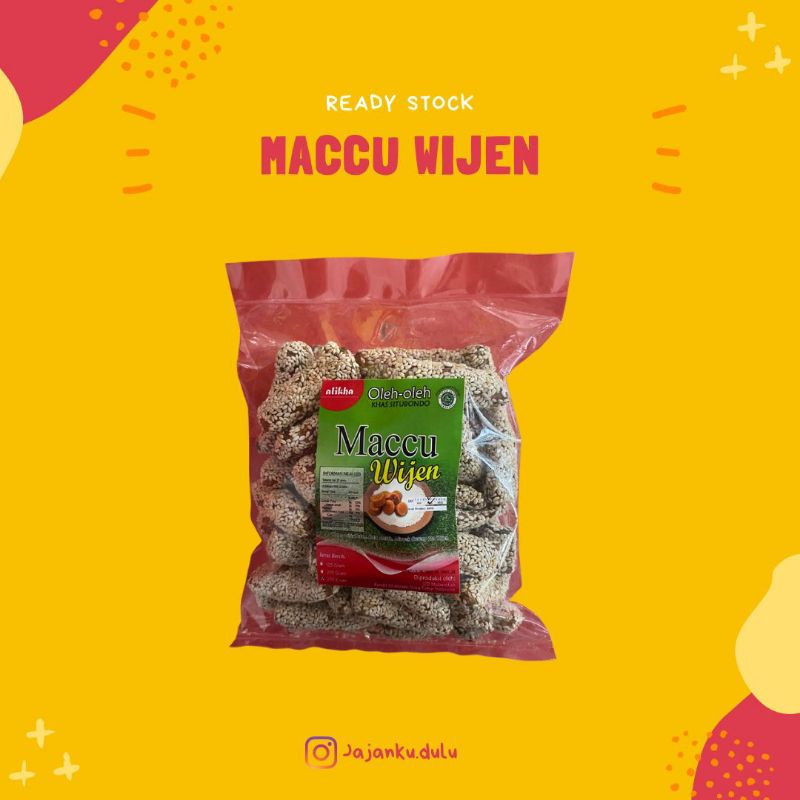

maccu / maccu wijen / wijen