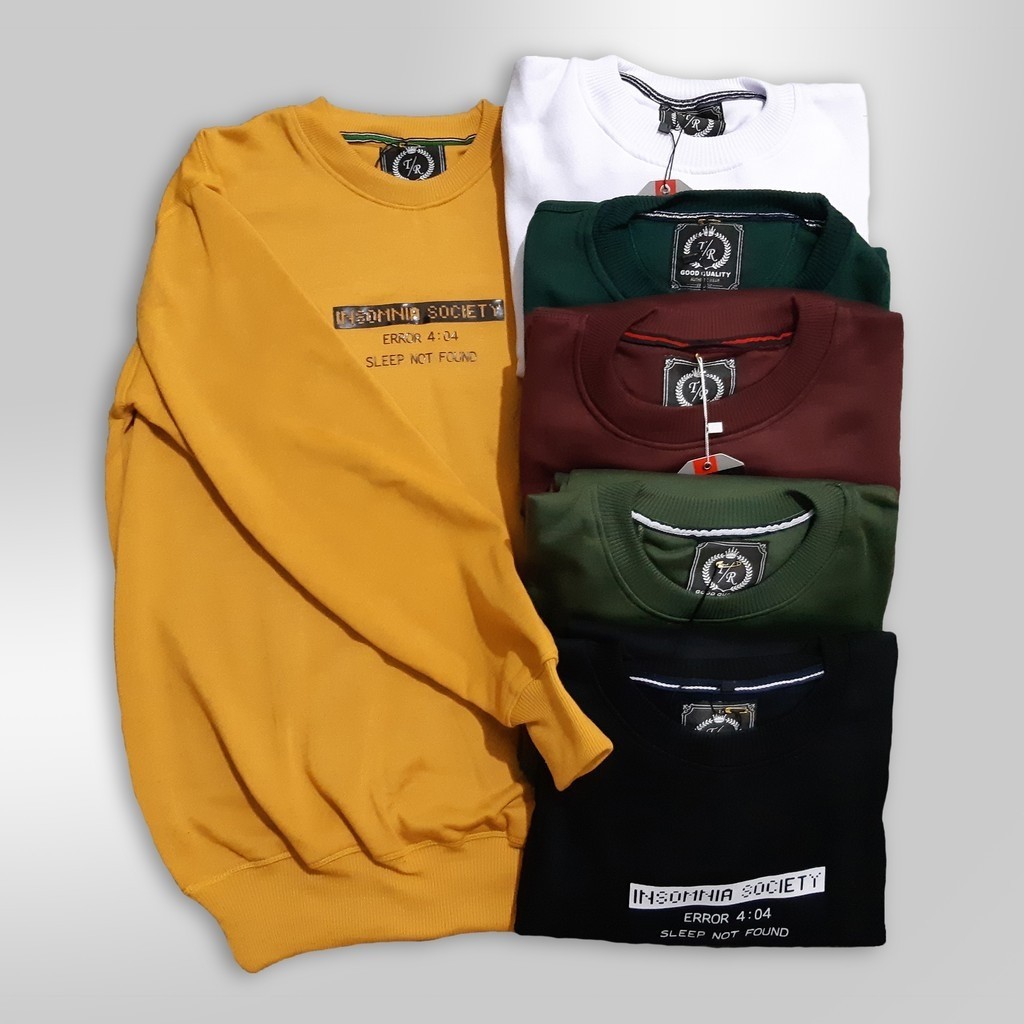 COD Crewneck Mustards Pria Wanita Unisex Sweatshirt Original Sweater Crewneck Premium