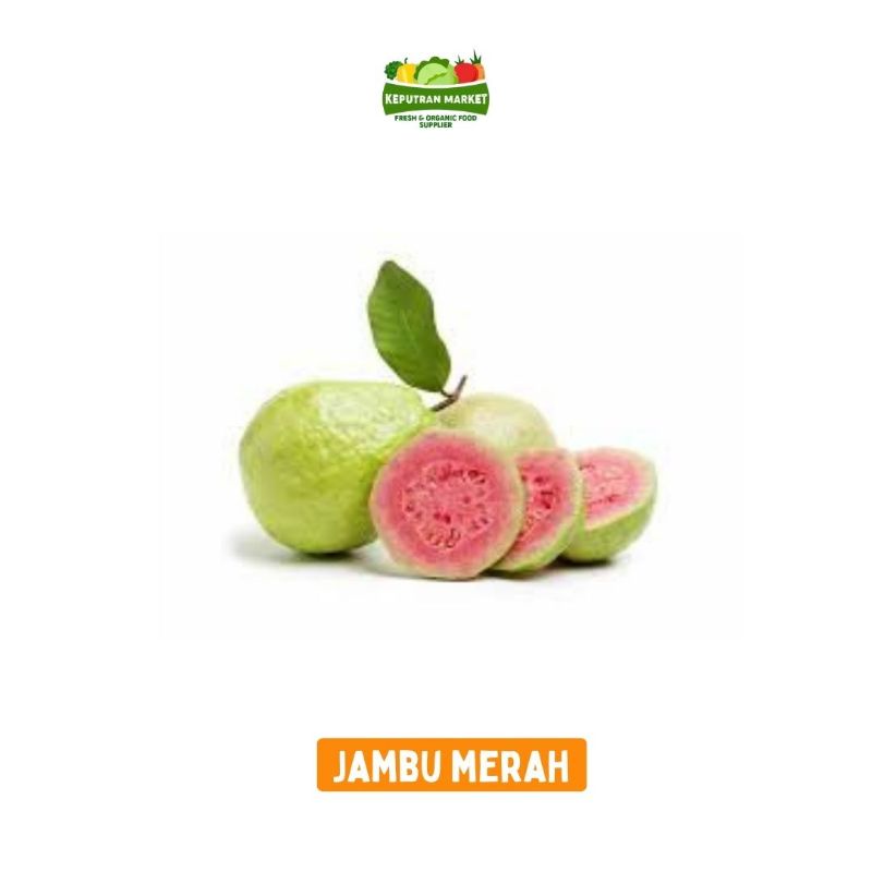 

Jambu Merah / Jambu Biji Per Kg / Buah Segar