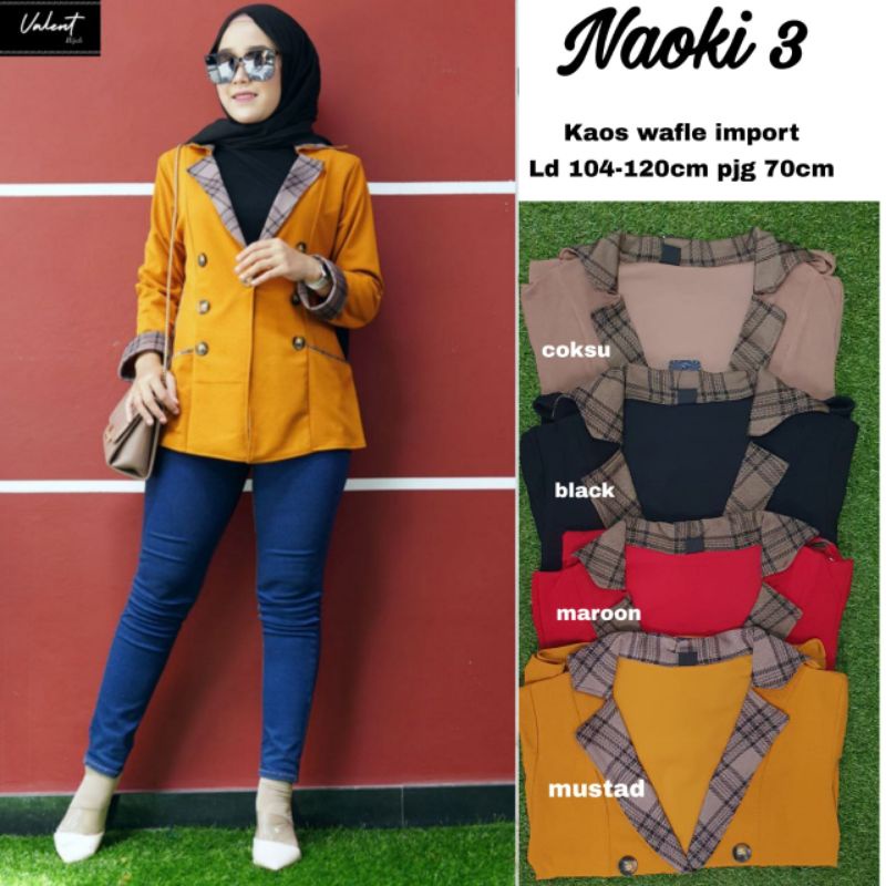 NAOKI BLAZER BY VALENT / OUTER/ CARDIGAN [READY]