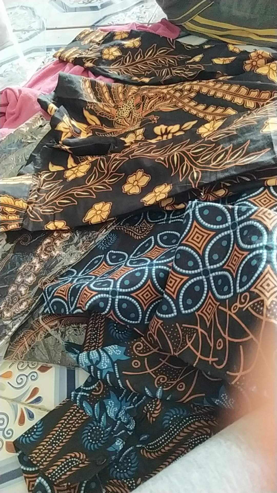 Kemeja Batik Pria Lengan Panjang Size M L Xl Xxl Bswart Batik Hrb026 Kenango Hem Panjang Padi