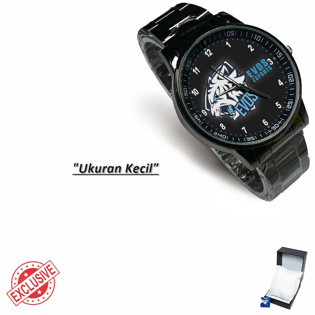 (Exclusive) Jam Tangan Squad EVOS Motif 2 {ML-FF} Rante Couple / Satuan