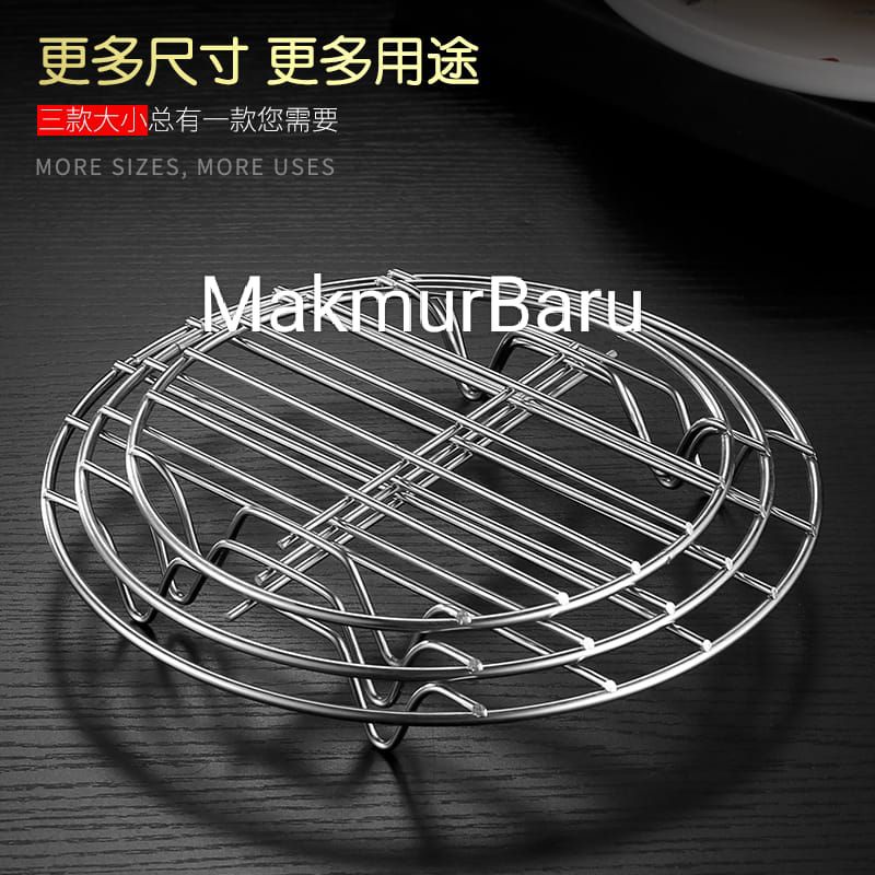 Alas Kukus/Tatakan Panci Stainless Tebal