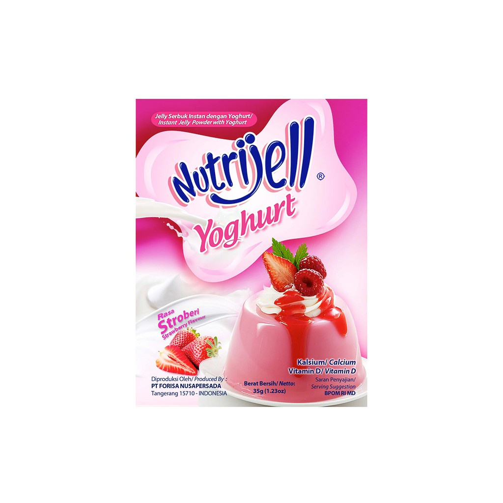 

Nutrijell Yoghurt Strawberry