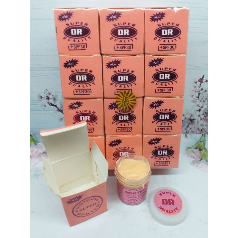 CREAM DR PINK SUPER ORIGINAL // Dokter pemutih spesial +SPF30 // 12 PCS