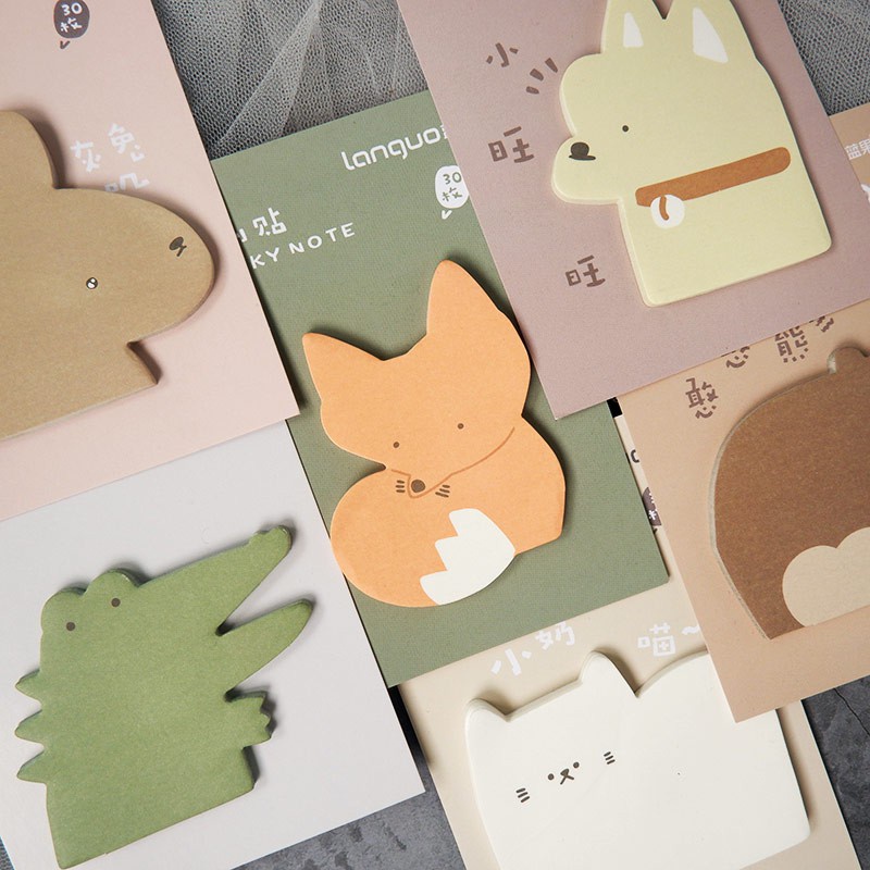 

Rolypoly Animal Sticky Notes Murah [INSHOP]