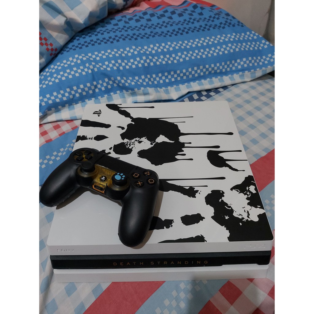 PS4 Playstation 4 Pro Death Stranding DS Limited Edition Like New 99%