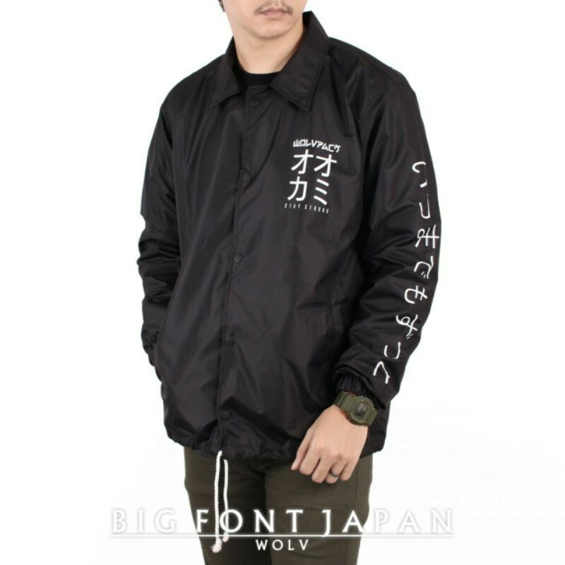 ORIGINAL WOLV PROCUT Jaket Coach Jaket Pria Jaket Unisex