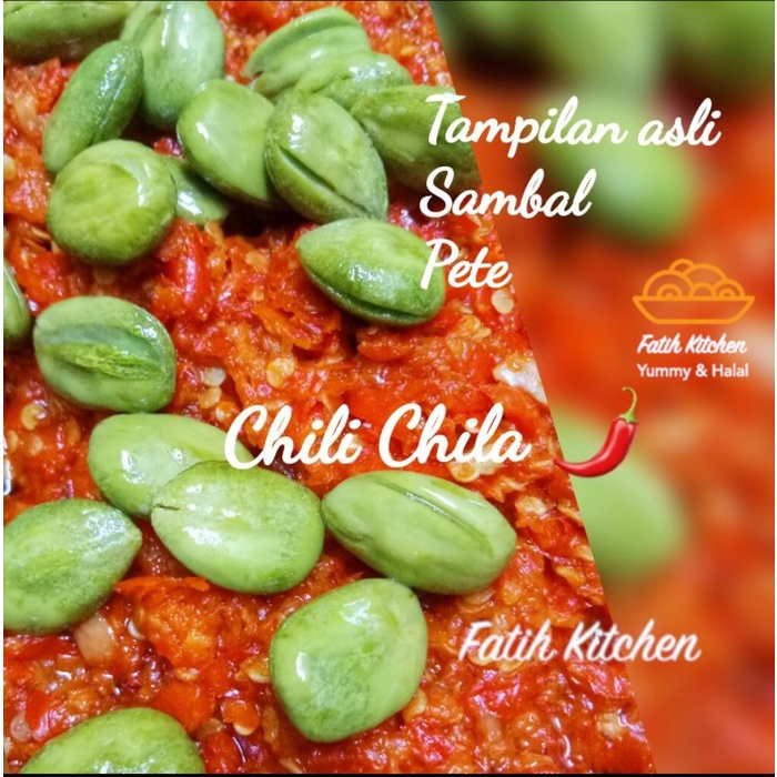 

Siap Kirim Chili Chila Sambal Pete