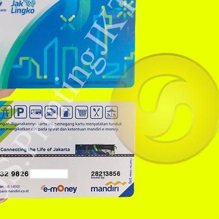 ♣ KARTU EMONEY SALDO 0 / E-money E-toll MANDIRI JAK LINGKO ➪