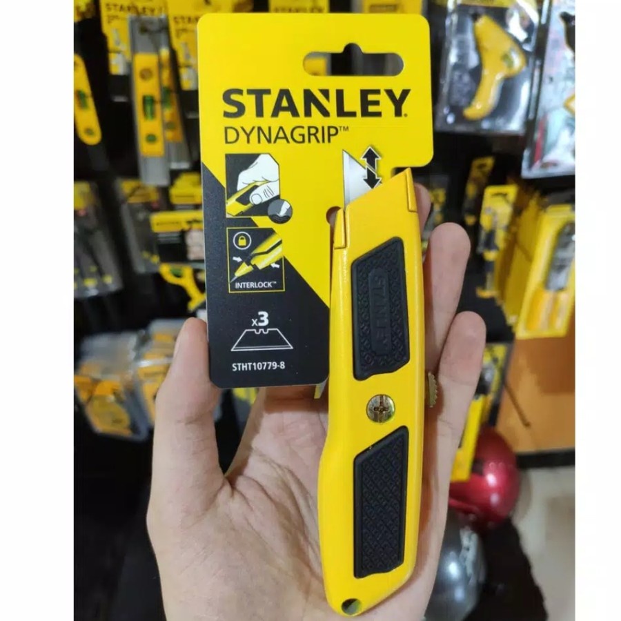 

STANLEY STHT10779-8 - PISAU CUTTER / DYNAGRIP RETRACTABLE UTILITY KNIFE