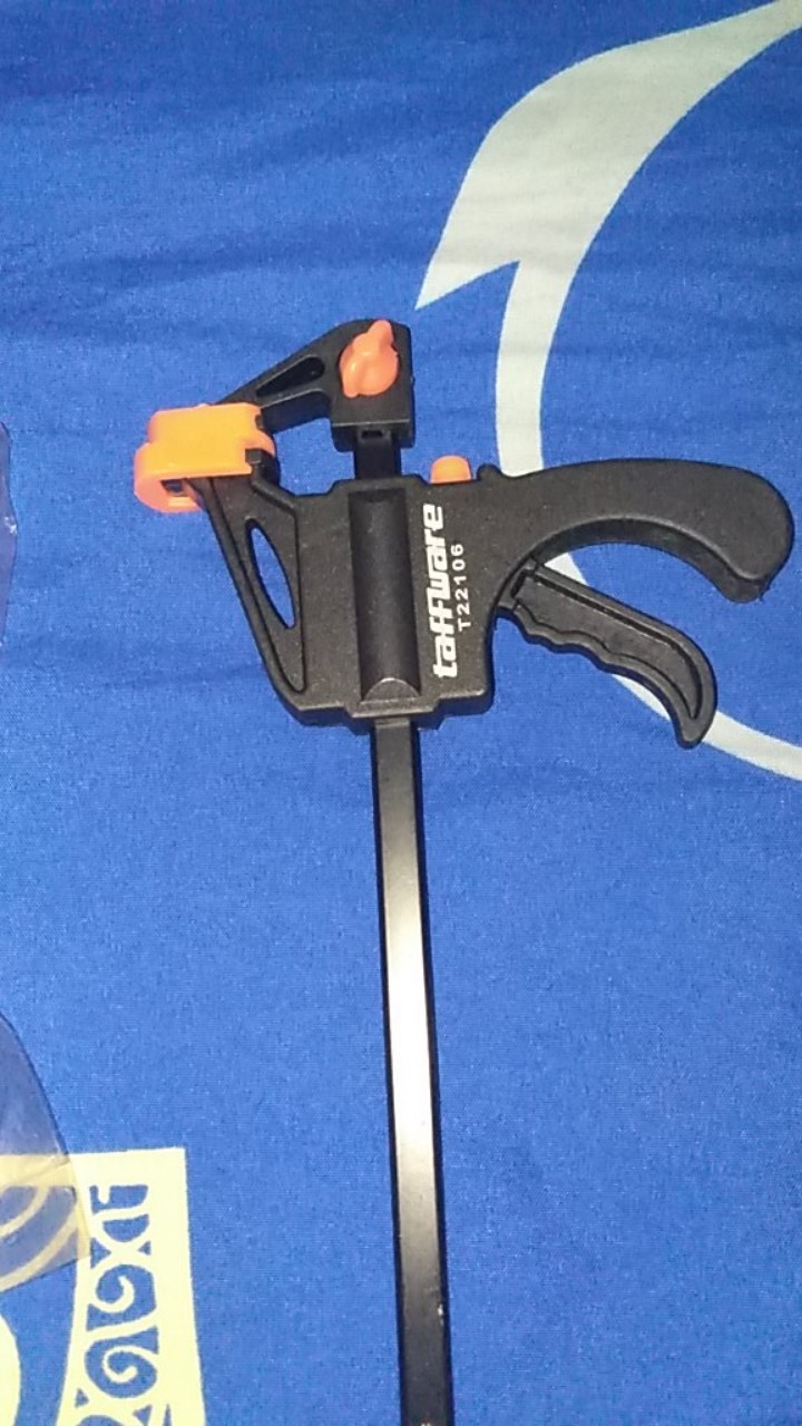 Speed Squeeze Ratcheting Clamp Penjepit Kayu 4 Inch Holder Jepitan Jepit