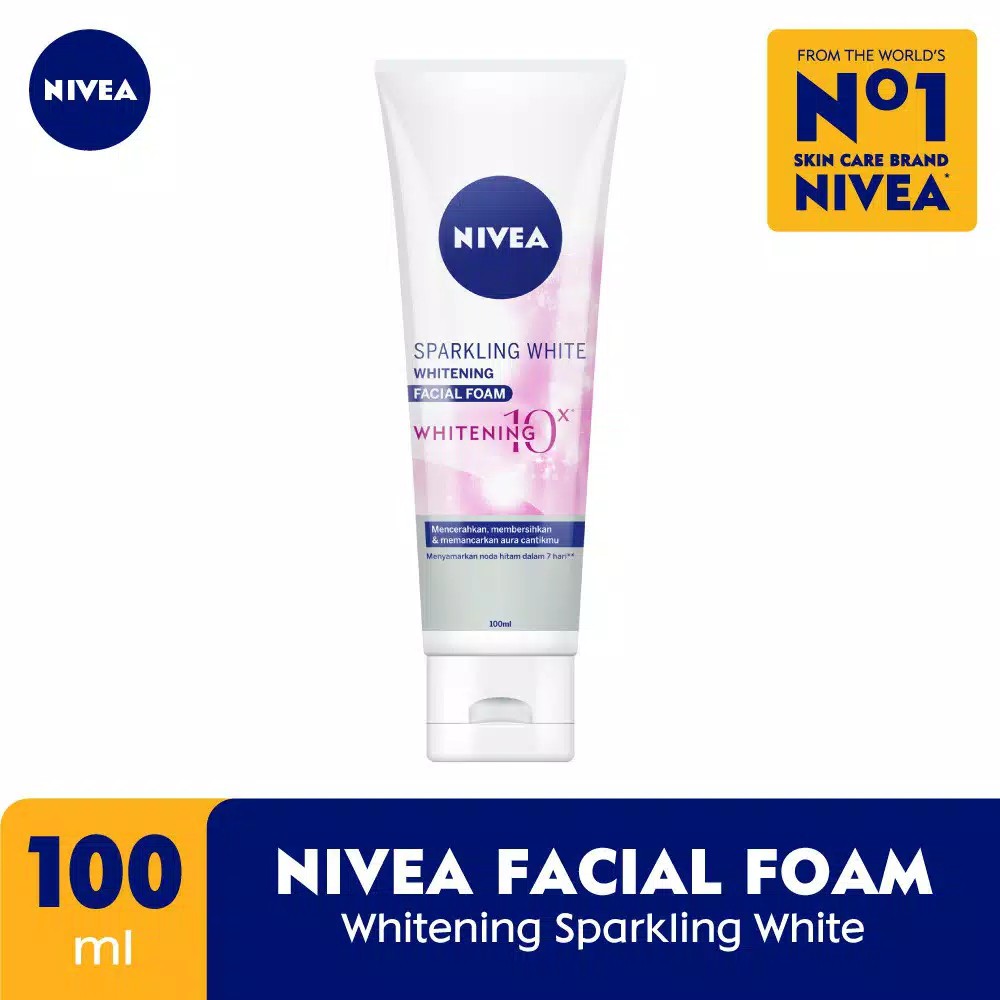 NIVEA Sparkling White Whitening Facial Foam - 100 ML