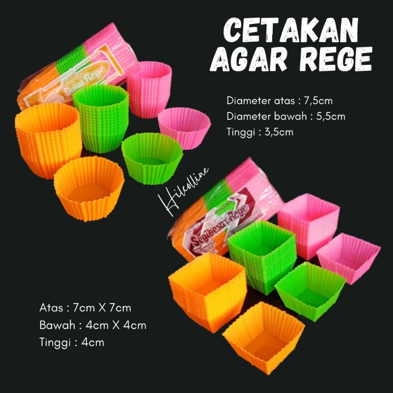 Cetakan Agar Rege Besar