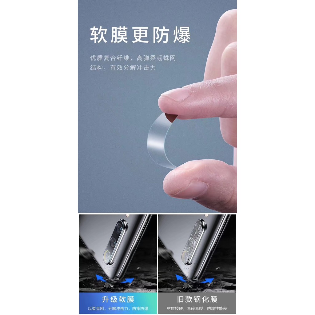 Anti Gores Camera mi9 Baseus Screen Protector Camera Lens Glass Film Xiaomi Mi 9 Mi9 isi 2pc al