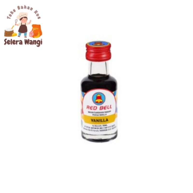 

RED BELL PERISA DAN PEWARNA VANILLA 30 ML