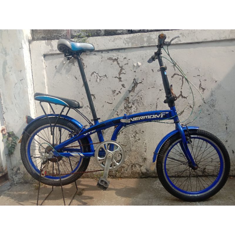 SEPEDA LIPAT VERMONT 20 INCH 6 SPEED MULUS