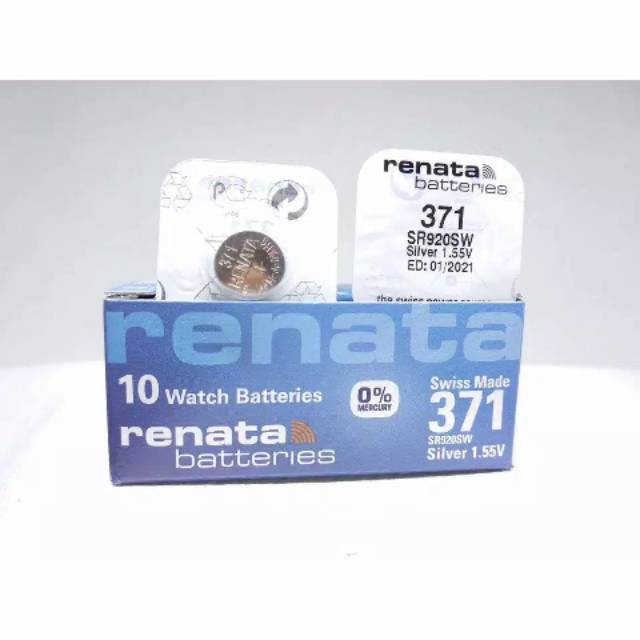 BATERAI 920 RENATA ORIGINAL BATREI 371 RENATA BATRE BATTERY RENATA SR920SW