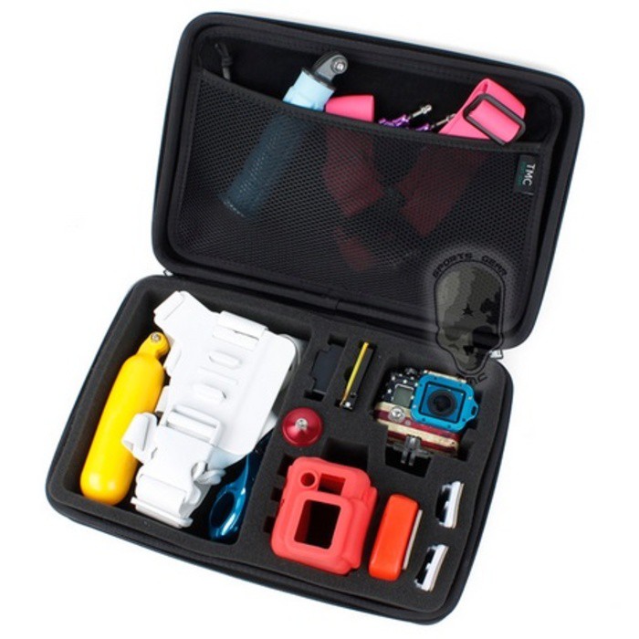 TMC EVA Full Set Tas Bag Box Hard Case kotak GoPro Xiaomi Yi accesory